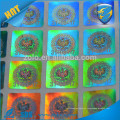 Brand Protection Rainbow colorful private label energy drink holographic sticker